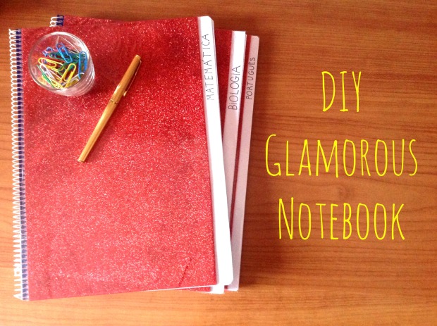 DIY Glamorous Notebook